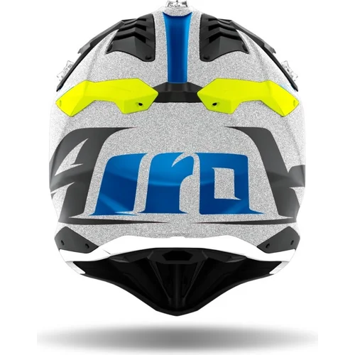 Prilba AVIATOR 3.0 Wave (strieborná/chrom, veľkosť XXL) 2022 /AIROH/ - obr. 1