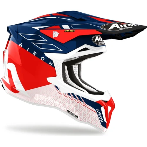 Prilba STRYCKER Skin (červená, veľkosť 2XL) 2025 /AIROH/ - obr. 1