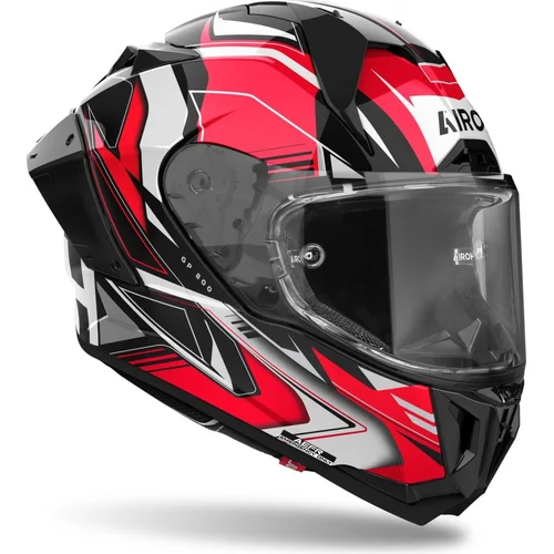 Prilba GP800 Must (červená lesklá, veľkosť S) 2027 /AIROH/ - obr. 1