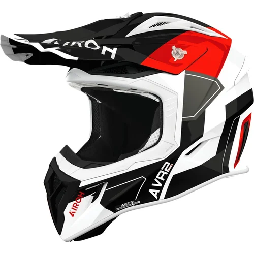 Prilba AVIATOR ACE 2 Shield AIROH AV22S55-L (červená lesklá, veľkosť L) 2027