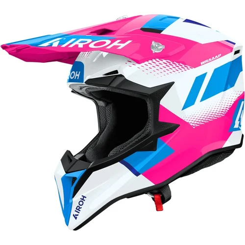 Prilba WRAAAP Vision AIROH WRAV54-L (ružová lesklá, veľkosť L) 2027