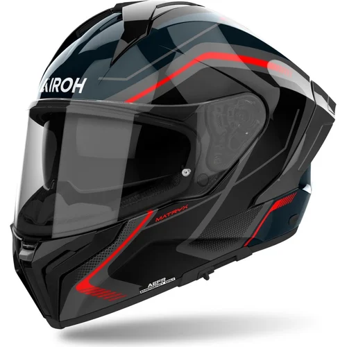 Prilba MATRYX Wide AIROH MXW55-S (červená lesklá, veľkosť S) 2026