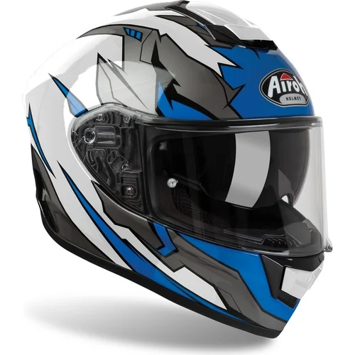 Prilba ST 501 BIONIC ST5B18-XL (biela/modrá, veľkosť XL) 2021 /AIROH/ - obr. 3