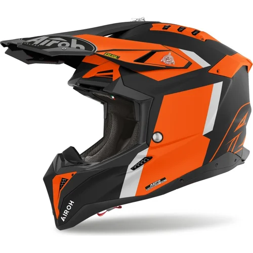Prilba AVIATOR 3 Glory AIROH AV3GL32-XXL (oranžová matná, veľkosť 2XL) 2025