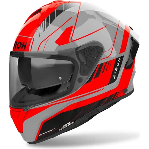 Prilba SPARK 2 Chrono AIROH SP2C32-XXL (lesklá oranžová, veľkosť 2XL) 2025