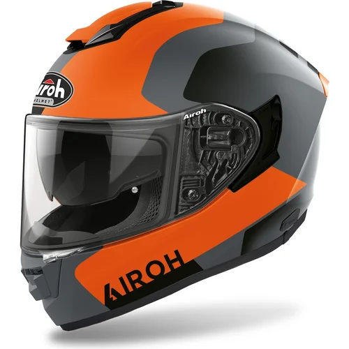 Prilba ST.501 Dock AIROH ST.5D32-XL (matná oranžová, veľkosť XL) 2022