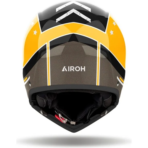 Prilba J110 Command (lesklá žltá, veľkosť XS) 2025 /AIROH/ - obr. 3