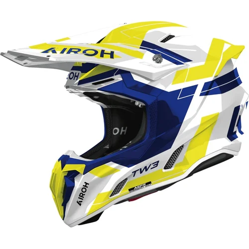 Prilba TWIST 3 Dynasty AIROH TW3DI31-M (modro-žltá fluo lesklá, veľkosť M) 2027