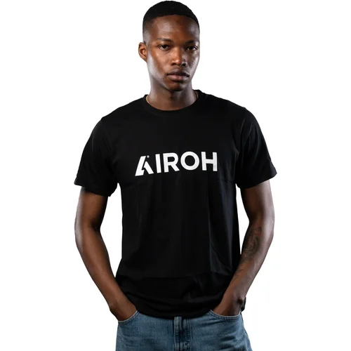 Tričko 18MA40-S (čierna, veľkosť S) /AIROH/ - obr. 1