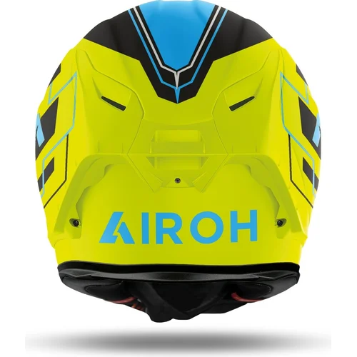 Prilba GP 550 S Challenge (matná modrá/žltá, veľkosť XL) 2023 /AIROH/ - obr. 2