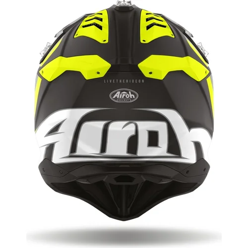 Prilba AVIATOR 3 Glory (žltá matná, veľkosť XL) 2025 /AIROH/ - obr. 2