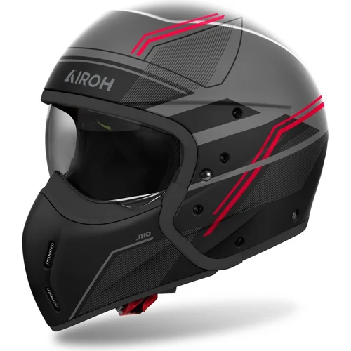 Prilba J110 Slim AIROH J1S55-S (červená matná, veľkosť S) 2026