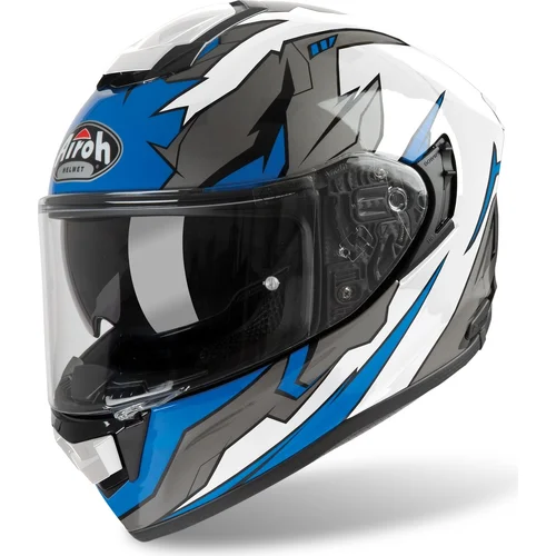 Prilba ST 501 BIONIC ST5B18-XL (biela/modrá, veľkosť XL) 2021 /AIROH/