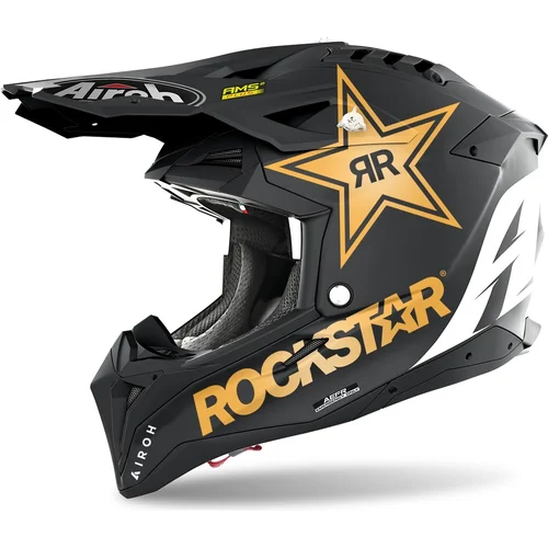 Prilba AVIATOR 3.0 Rockstar 22 AIROH AV3RK35-XXL (matná, veľkosť XXL) 2022