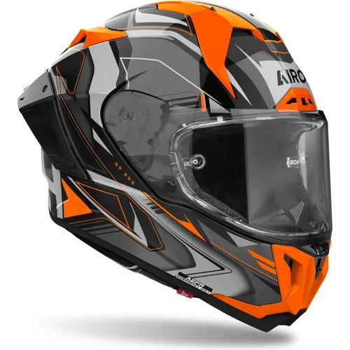 Prilba GP800 Must (oranžová lesklá, veľkosť S) 2027 /AIROH/ - obr. 1
