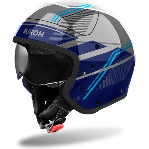 Prilba J110 Slim J1S18-M (modrá lesklá, veľkosť M) 2026 /AIROH/ - obr. 2