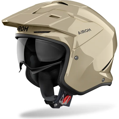 Prilba KOMBAKT Color AIROH KO100-S (moka lesklá, veľkosť S) 2027