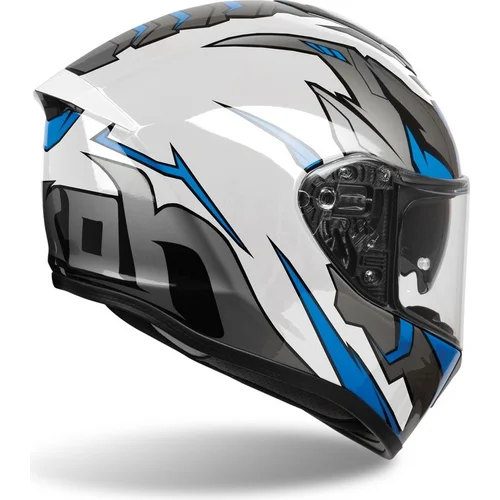 Prilba ST 501 BIONIC ST5B18-XL (biela/modrá, veľkosť XL) 2021 /AIROH/ - obr. 4