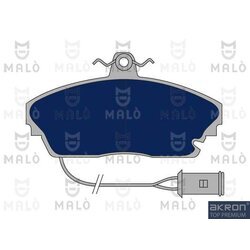 Sada brzdových platničiek kotúčovej brzdy AKRON-MALO 1050680