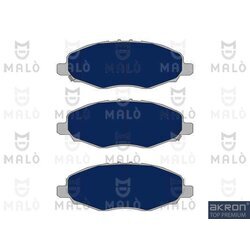 Sada brzdových platničiek kotúčovej brzdy AKRON-MALO 1051019