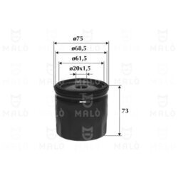 Olejový filter AKRON-MALO 1510076