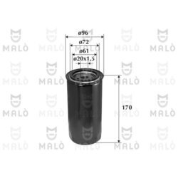 Palivový filter AKRON-MALO 1520058