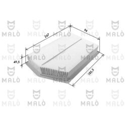 Vzduchový filter AKRON-MALO 1500623