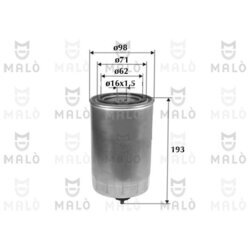 Palivový filter AKRON-MALO 1520064