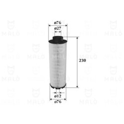 Palivový filter AKRON-MALO 1520157