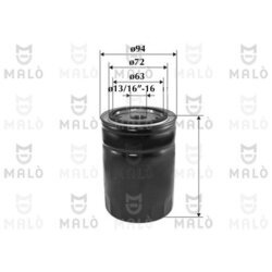 Olejový filter AKRON-MALO 1510110