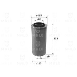 Vzduchový filter AKRON-MALO 1500518