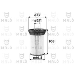 Palivový filter AKRON-MALO 1520238