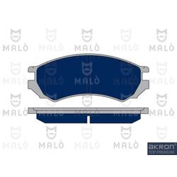 Sada brzdových platničiek kotúčovej brzdy AKRON-MALO 1050161