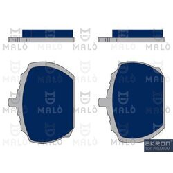 Sada brzdových platničiek kotúčovej brzdy AKRON-MALO 1050350