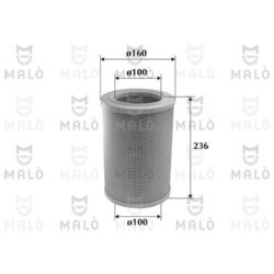 Vzduchový filter AKRON-MALO 1500123