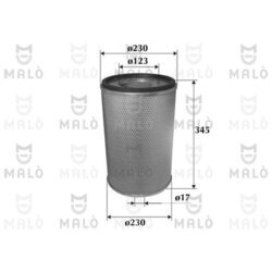 Vzduchový filter AKRON-MALO 1500152