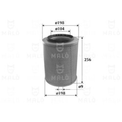 Vzduchový filter AKRON-MALO 1500202