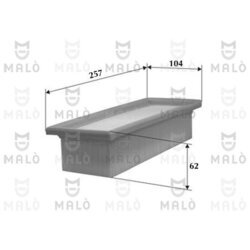 Vzduchový filter AKRON-MALO 1500126