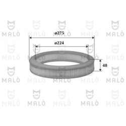Vzduchový filter AKRON-MALO 1500325