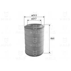 Vzduchový filter AKRON-MALO 1500500
