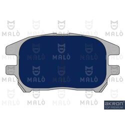 Sada brzdových platničiek kotúčovej brzdy AKRON-MALO 1051100