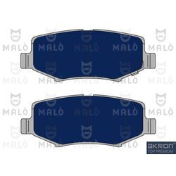 Sada brzdových platničiek kotúčovej brzdy AKRON-MALO 1051110