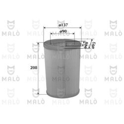 Vzduchový filter AKRON-MALO 1500130