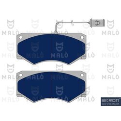 Sada brzdových platničiek kotúčovej brzdy AKRON-MALO 1050909