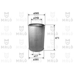 Vzduchový filter AKRON-MALO 1500322