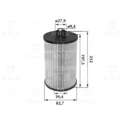Olejový filter AKRON-MALO 1510153