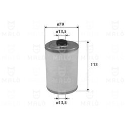 Palivový filter AKRON-MALO 1520211