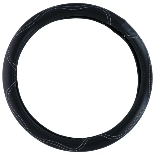 ALLRIDE Poťah na volant 37-39 cm, prešívaný čierny