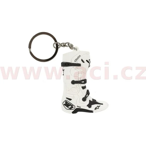 Kľúčenka NEW TECH 10 BOOT 1230-94000-20-OS (biela) /ALPINESTARS/