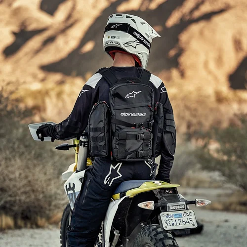 Batoh techdura tactical (čierna/biela, celkový objem až 9 l) 2027 /ALPINESTARS/ - obr. 3